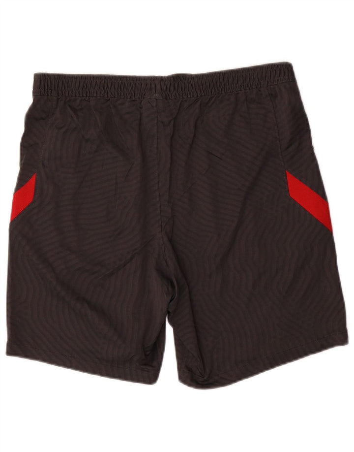 Nike Short de sport Liverpool pour homme Taille L en polyester color block noir