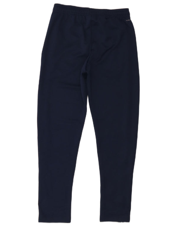 Pantalon de survêtement Adidas Garçon Climalite 11-12 ans Bleu Marine Polyester