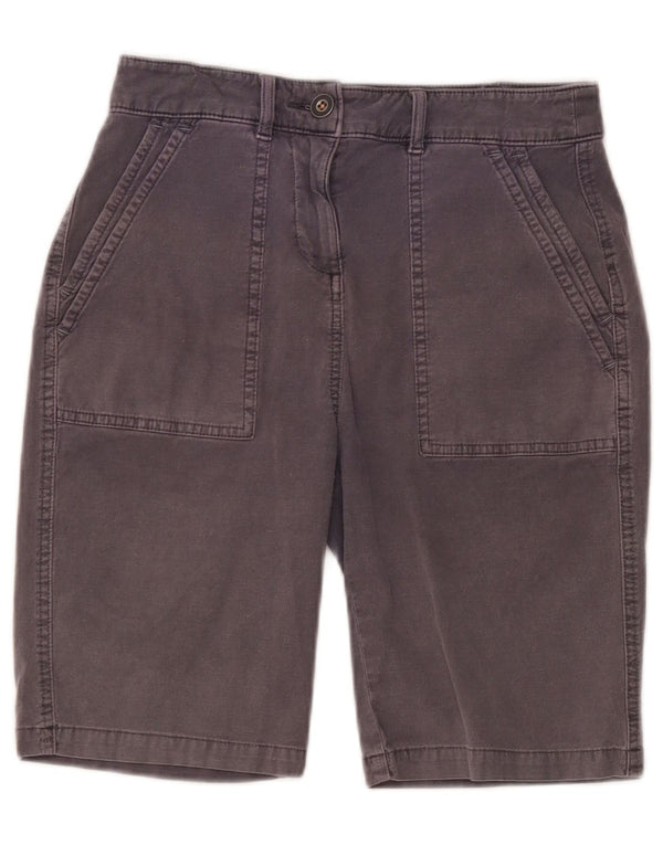 Short chino White Stuff pour femme UK 8 Small W28 Gris Coton