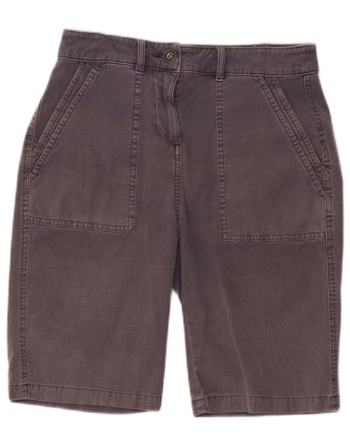 Short chino White Stuff pour femme UK 8 Small W28 Gris Coton