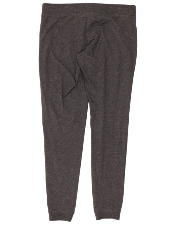 Nike Pantalon de survêtement Dri Fit pour femme en coton gris moyen UK 14
