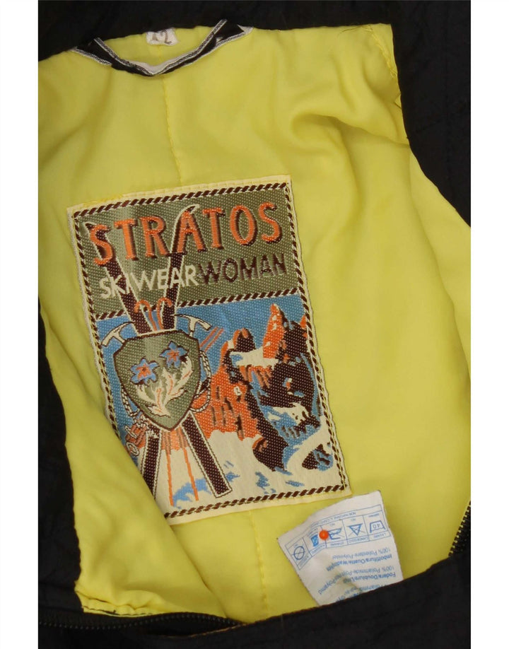 Stratos Combinaison de ski femme IT 42 Medium Black Nylon
