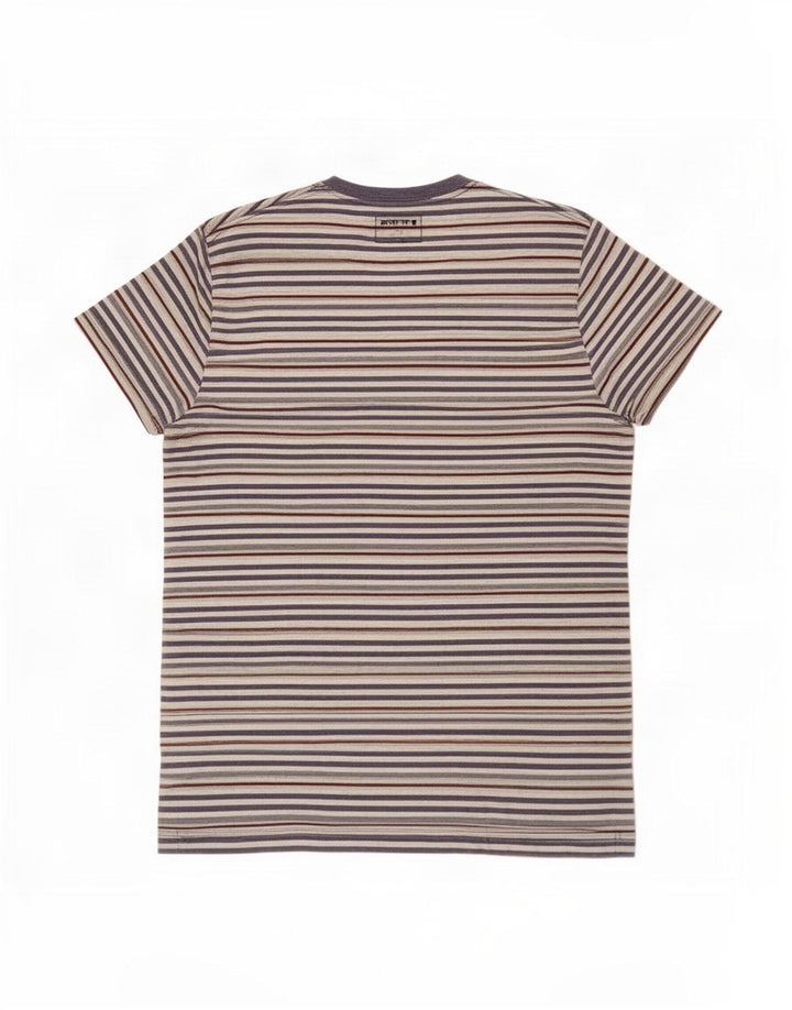 French Connection T-Shirt Homme Grandes Rayures Multicolores
