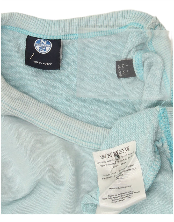 North Sails Sweat-shirt pour homme en coton bleu petit