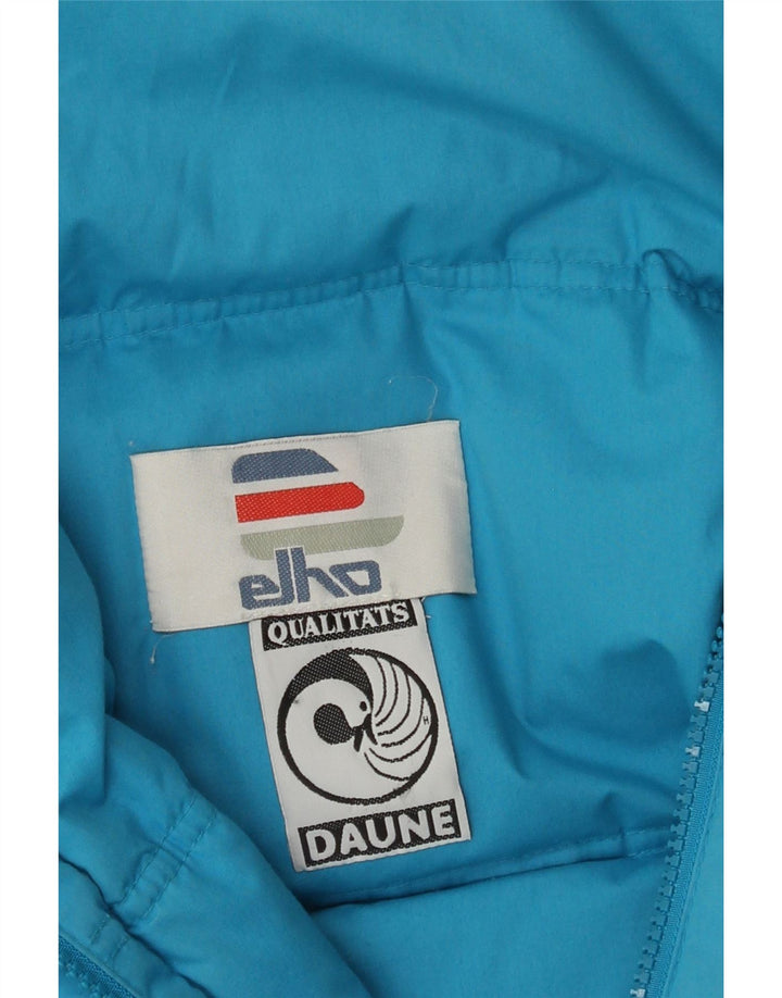 Elho Veste matelassée surdimensionnée à capuche pour femme UK 18 XL Bleu