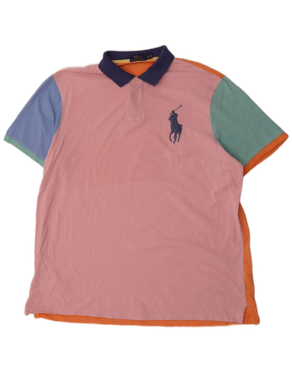 Ralph Lauren Polo Homme 2XL Multicolore Colourblock Classique