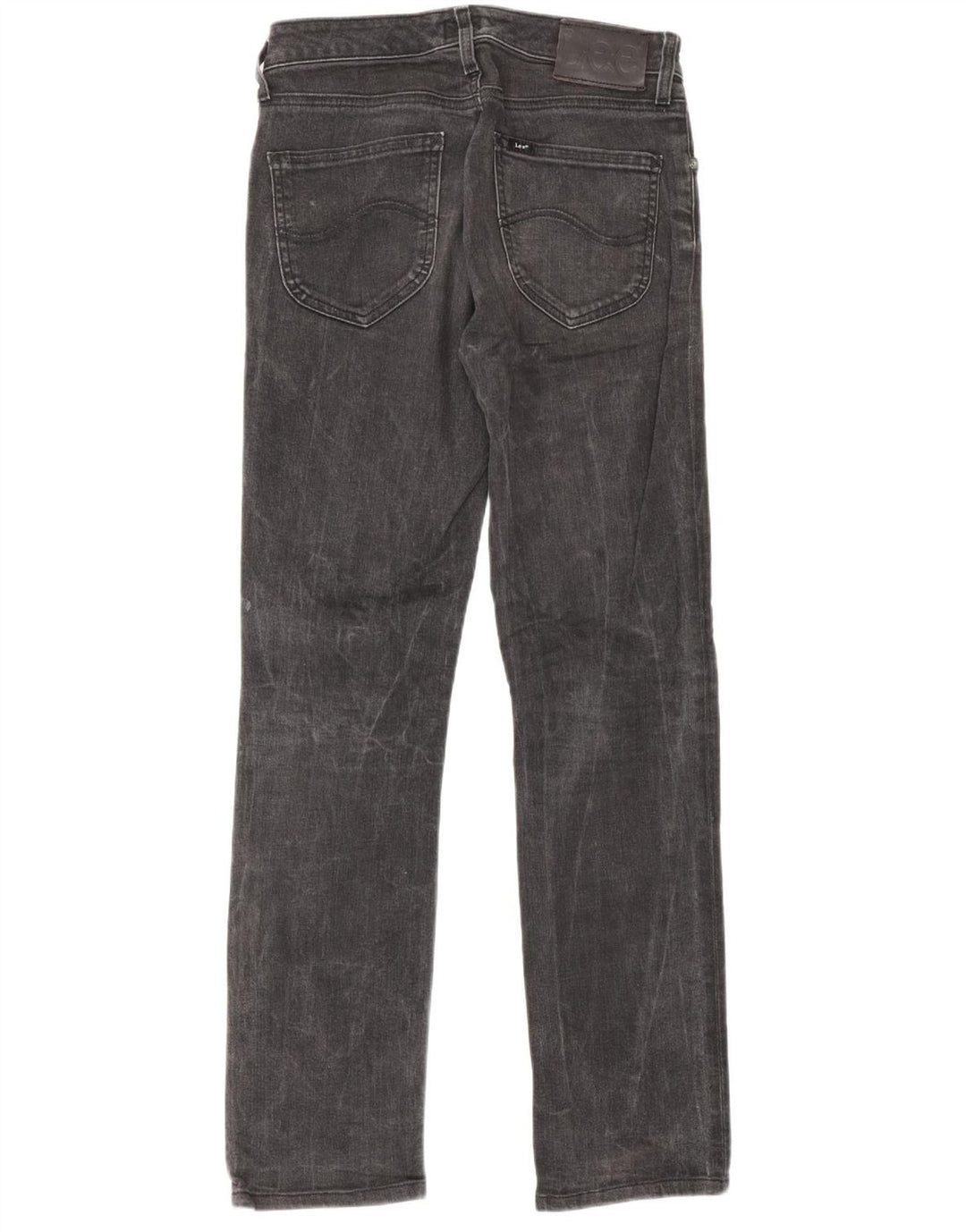 Lee Jean Droit Marion Femme W28 L33 Gris Coton
