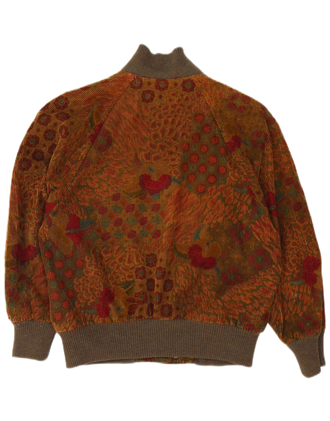Bogner Veste Bomber Femme UK 18 XL Marron Floral