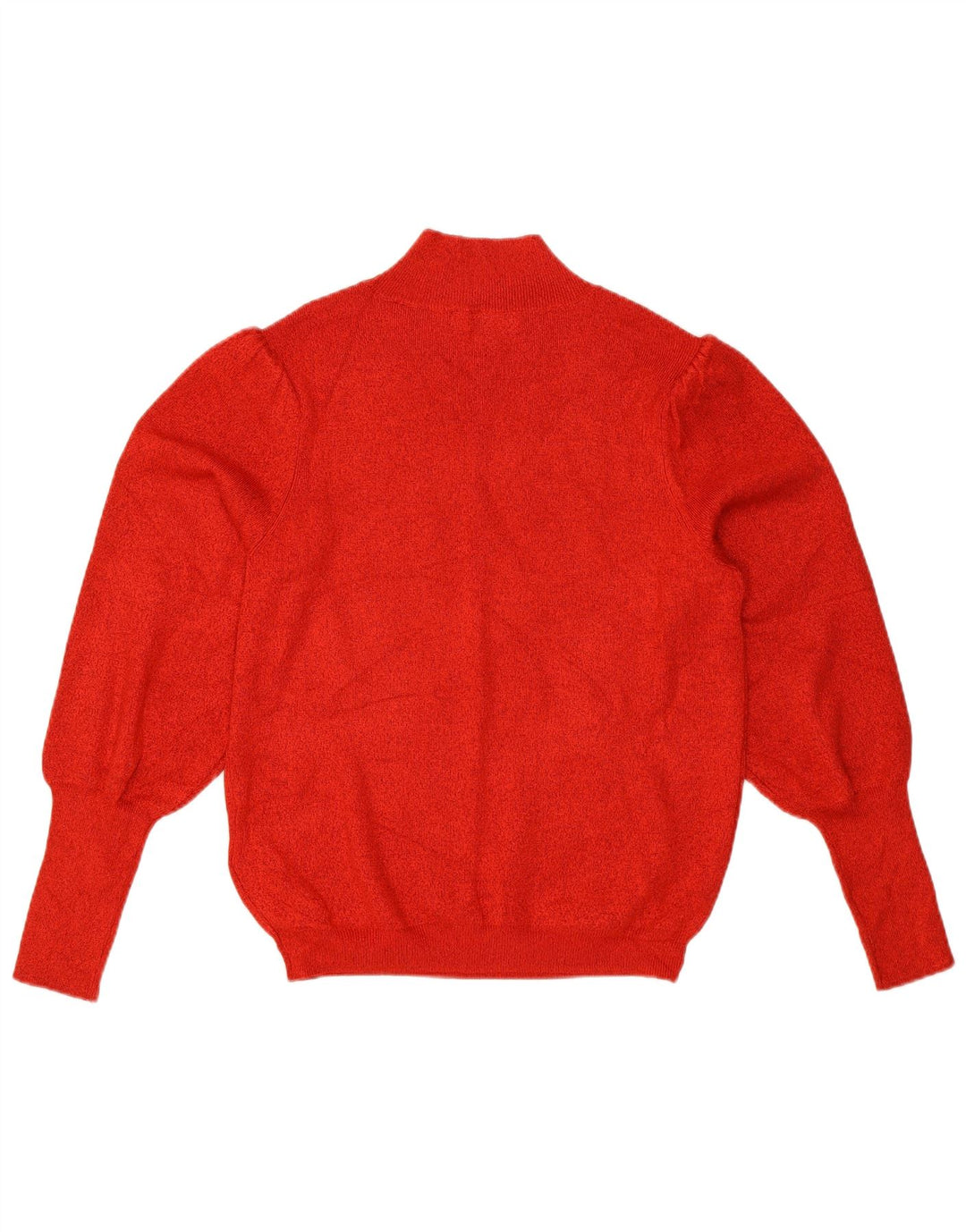 Marks & Spencer Pull col roulé pour femme UK 12 Viscose rouge moyen