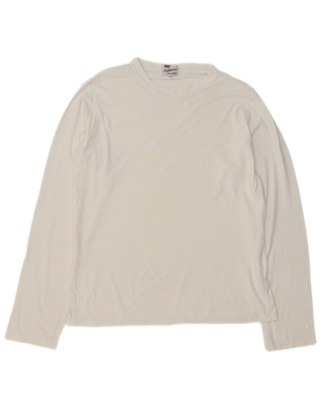 LEVI'S Haut Homme Manches Longues Grand Coton Blanc