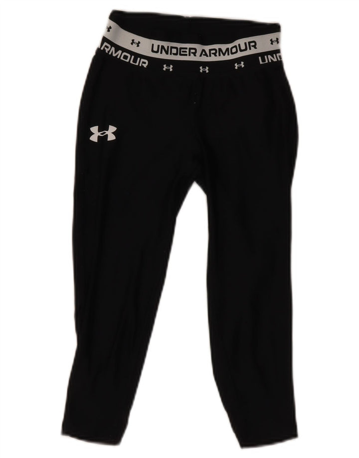UNDER ARMOUR Leggings graphiques pour filles 7-8 ans Petit noir Polyester