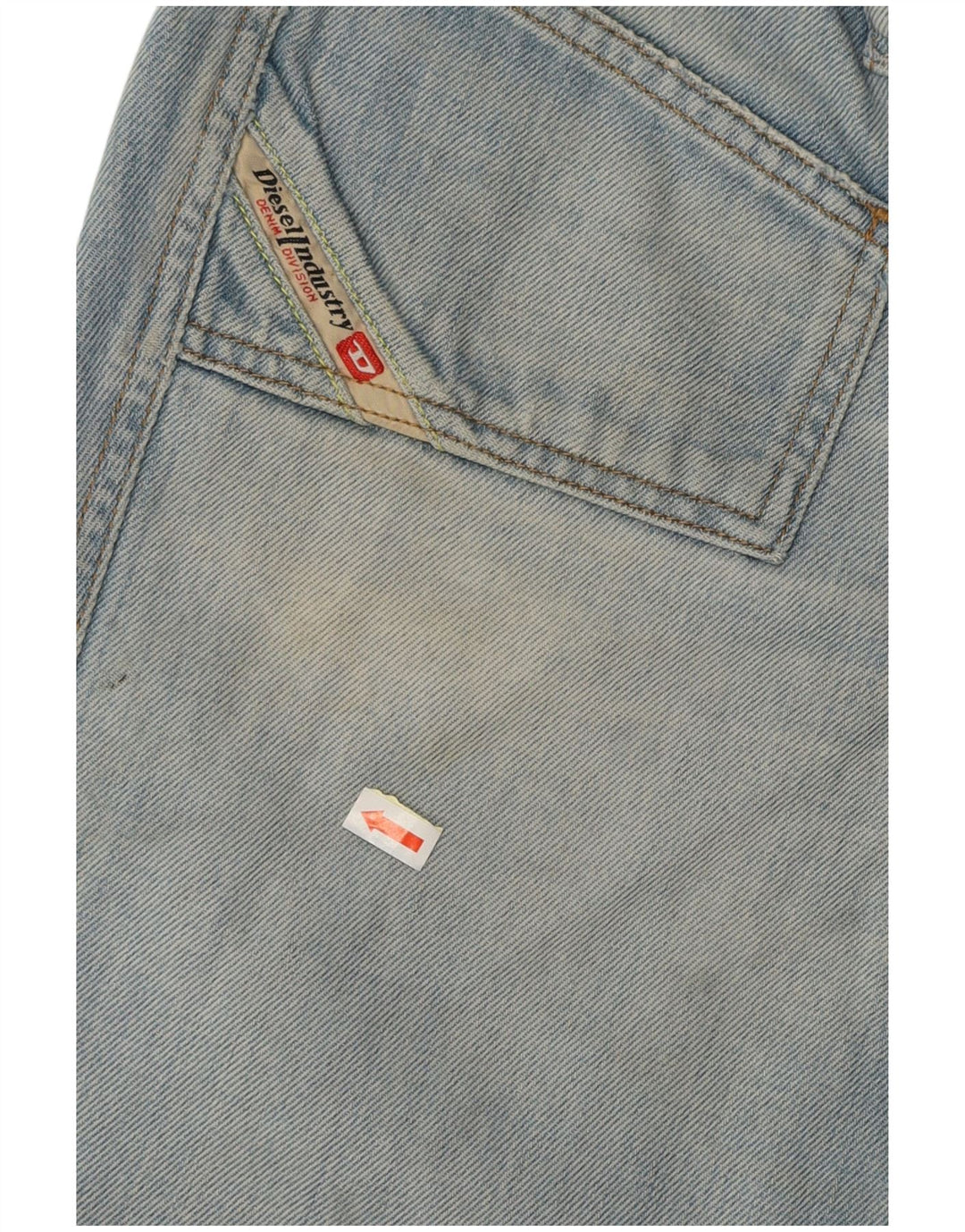 DIESEL Jean droit femme W31 L31 bleu coton