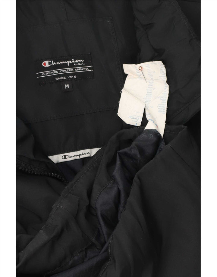 Champion Veste matelassée pour femme UK 14 Medium Noir Polyester