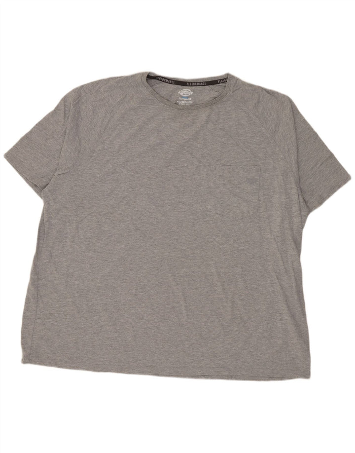 Dickies T-Shirt Homme Top 4XL Gris Moucheté Coton