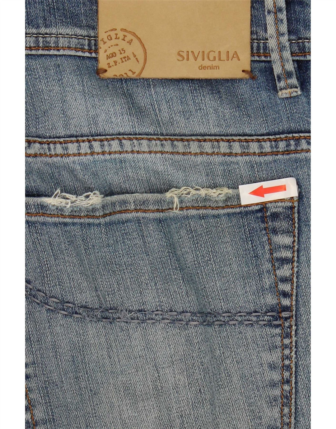 SIVIGLIA Jean Droit Homme W36 L27 Bleu