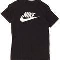 NIKE Haut T-Shirt Graphique Garçon 10-11 ans Coton Noir Moyen