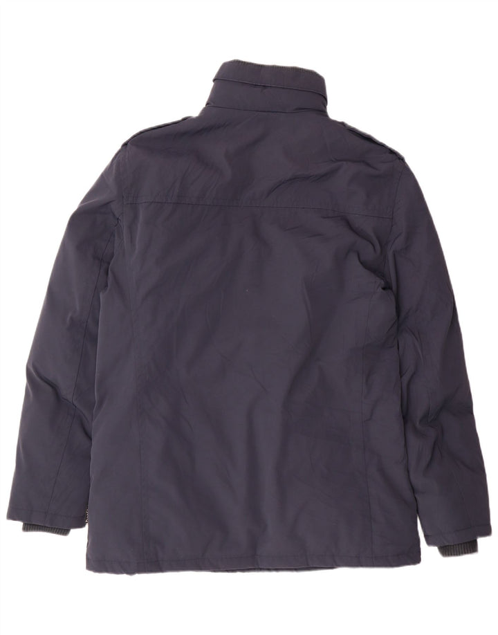 Dack's Veste matelassée militaire pour homme UK 36 Small Bleu marine Nylon