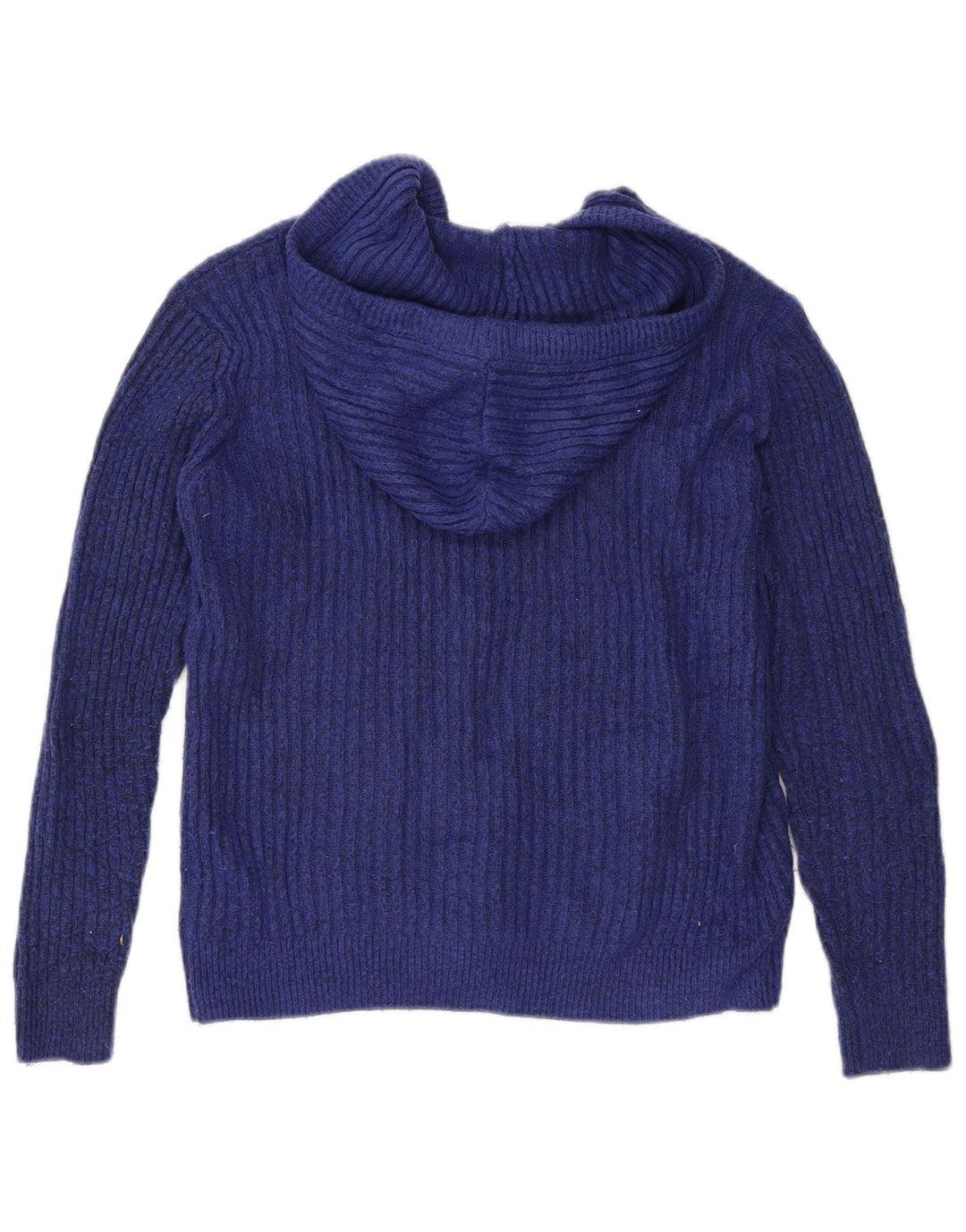 Marks & Spencer Pull à capuche pour femme UK 14 Bleu marine moyen