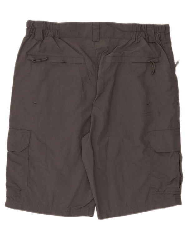 Mountain Warehouse Short Cargo Homme W34 Large Gris Polyamide