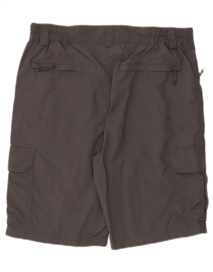 Mountain Warehouse Short Cargo Homme W34 Large Gris Polyamide
