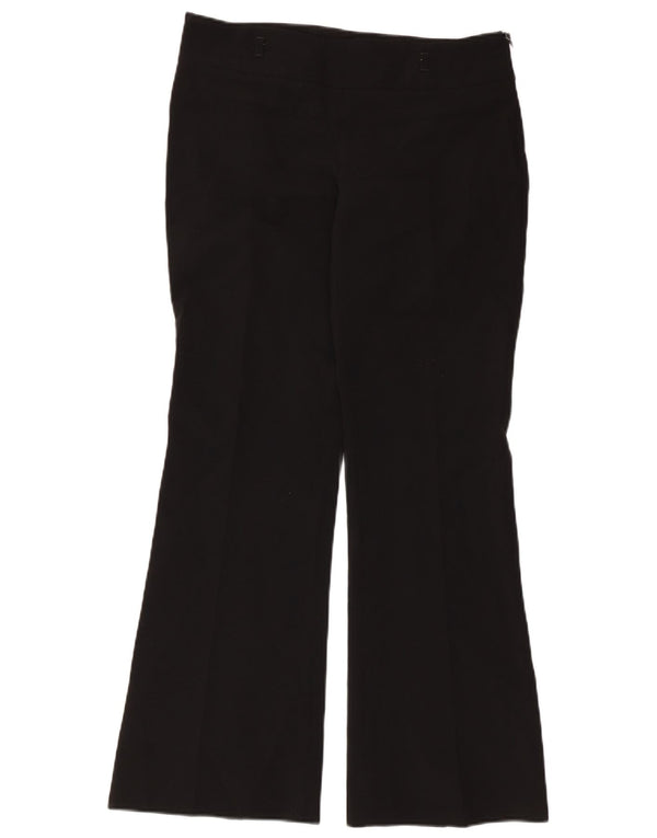 Zara Pantalon décontracté évasé pour femme EU 38 Small W28 L29 Noir Polyester