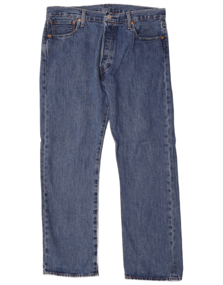 Levi's Jean Droit 501 Homme Bleu W36 L30 Coton