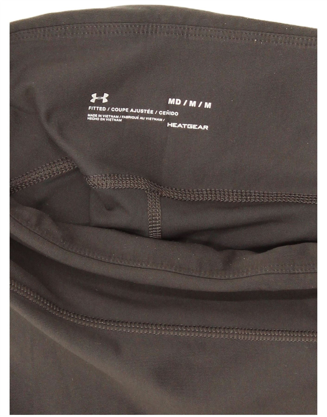 Under Armour Legging court Dri Fit pour femme UK 44 Gris moyen Colourblock