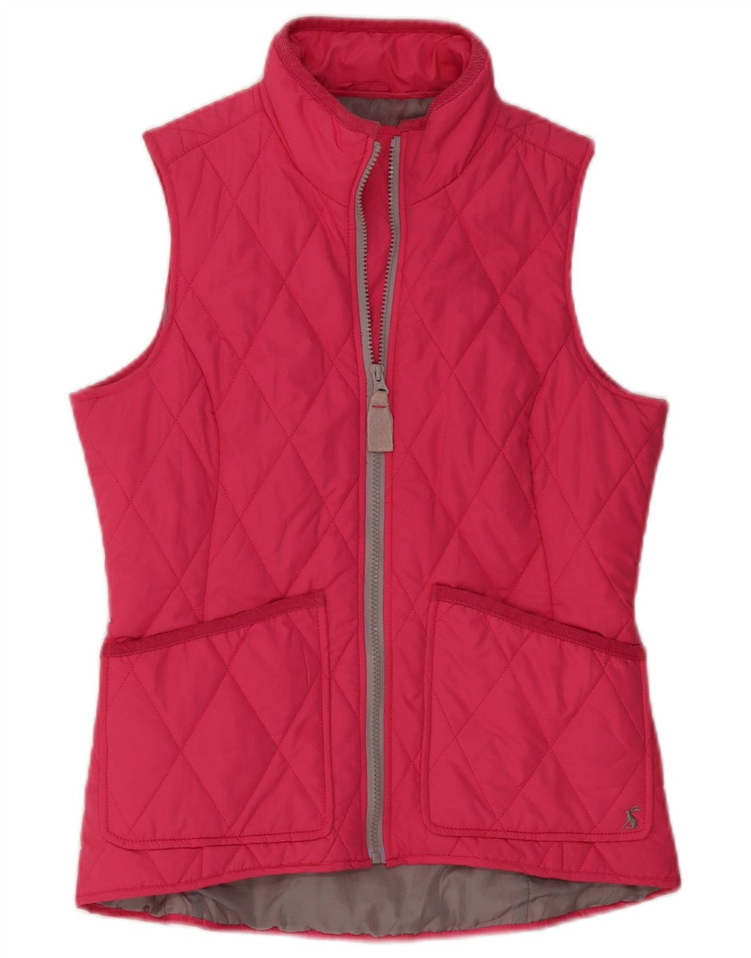 JOULES Gilet matelassé pour femme UK 10 Petit Rose Polyester