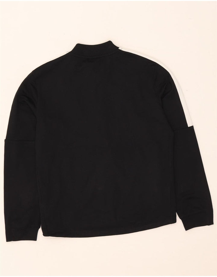 Veste de survêtement Nike Dri Fit pour garçon 10-11 ans Noir moyen colour block