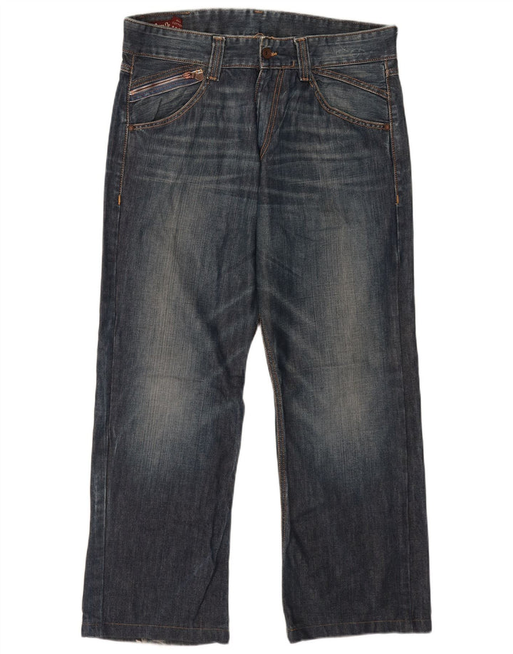 Marlboro Classics Jean droit homme W32 L28 bleu coton