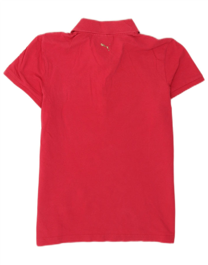 Puma Polo Femme UK 14 Rose Moyen