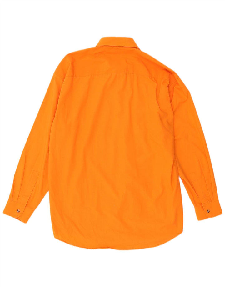 Chemise Homme Vintage Grand Coton Orange