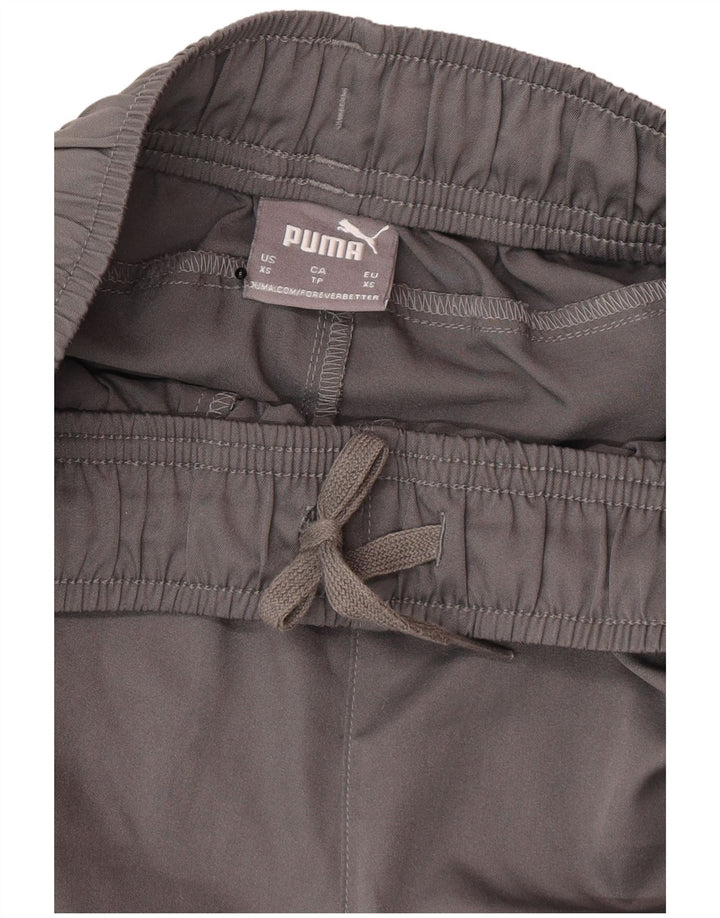 Puma Short de Sport XS Homme Gris Polyester