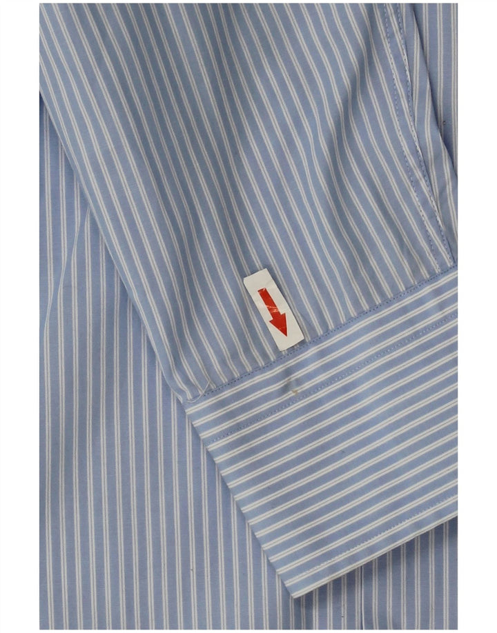 Hugo Boss Chemise Homme Taille 41 16 Grande Rayure Bleue