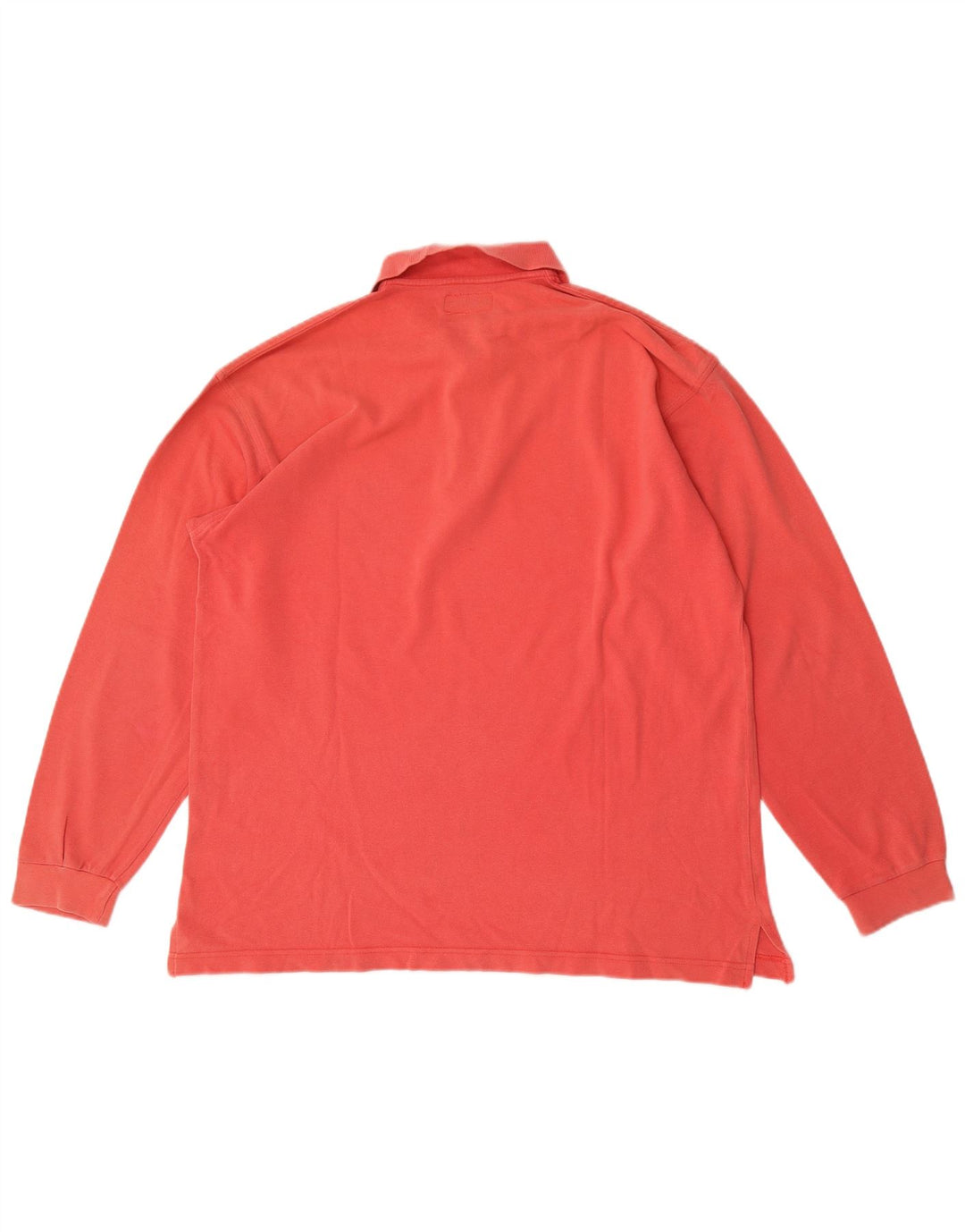 Invicta Polo à manches longues pour homme Grand coton rouge