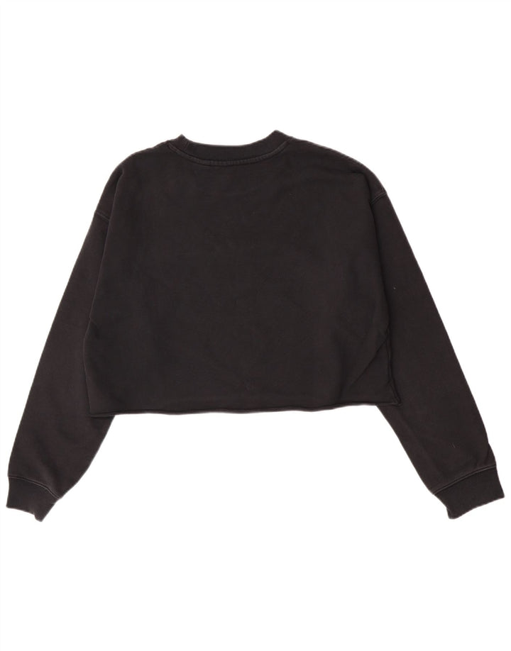 Levi's Sweat-shirt surdimensionné graphique pour femme UK 10 Small Noir Coton