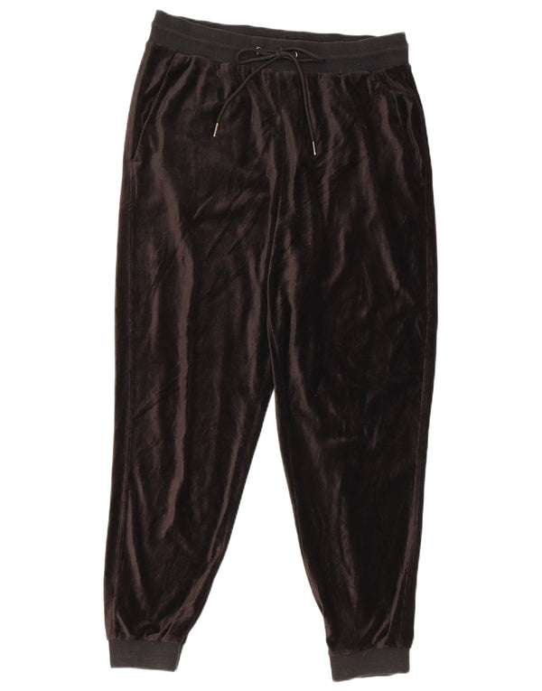 Marks & Spencer Pantalon de survêtement court pour femme UK 12 Marron moyen
