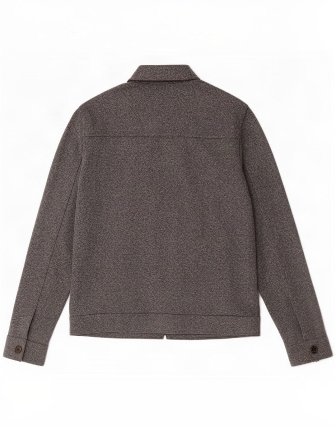Ted Baker Veste Bomber Homme Taille 4 Grand Gris Polyester