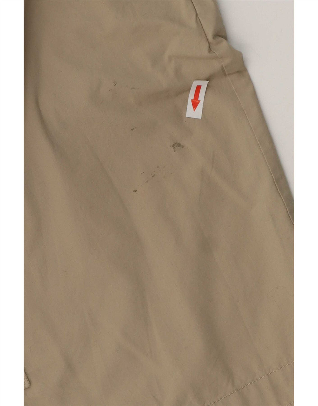 Geox Femme Mini Jupe Droite IT 42 Moyen W30 Coton Beige
