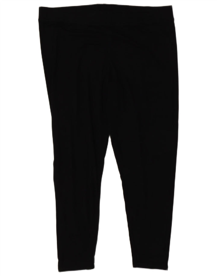 Marks & Spencer Leggings Femme UK 22 3XL Noir Viscose