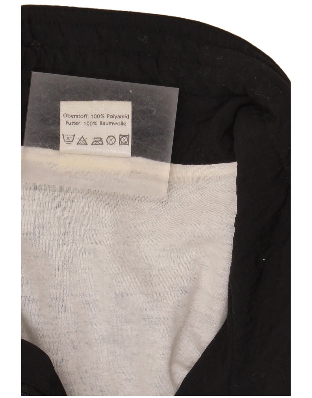 Shamp Veste de Survêtement Homme Large Noir Colorblock Polyamide