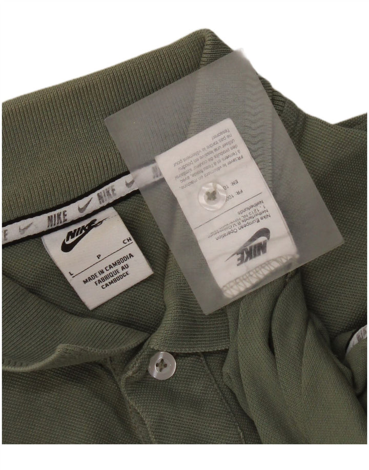 Nike Polo Homme Grand Vert Coton