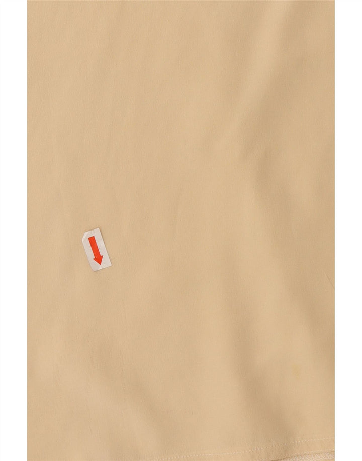 Paolo Tonali Chemisier surdimensionné pour femme UK 10 Petit Beige