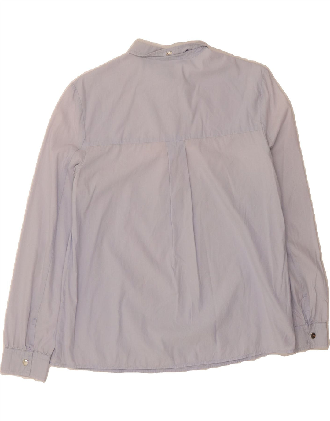 ARMANI JEANS Womens Oversized Pullover Shirt IT 40 Small Blue Vintage Armani Jeans and Second-Hand Armani Jeans from Messina Hembry 