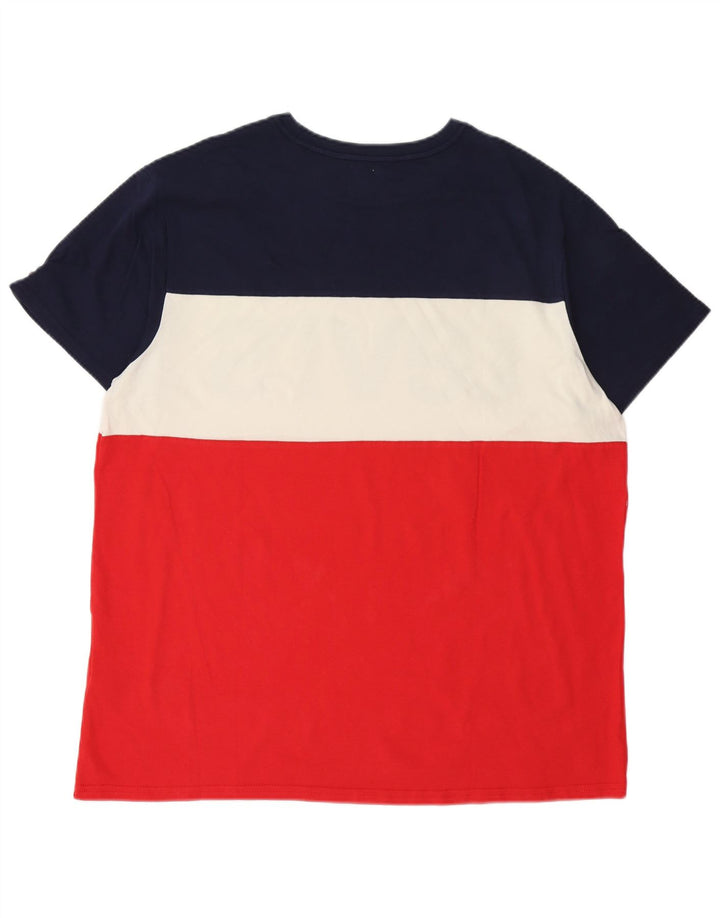 Levi's Graphic T-Shirt Top XL Homme Multicolore Colourblock Coton