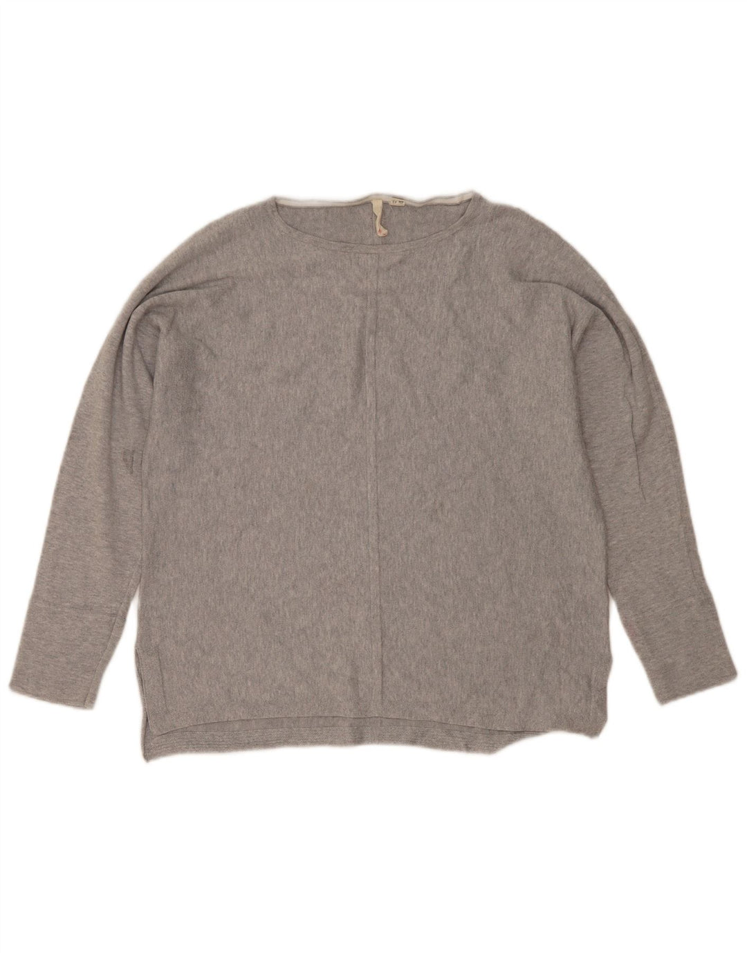 White Stuff Pull col bateau pour femme UK 14 Large Gris Moucheté