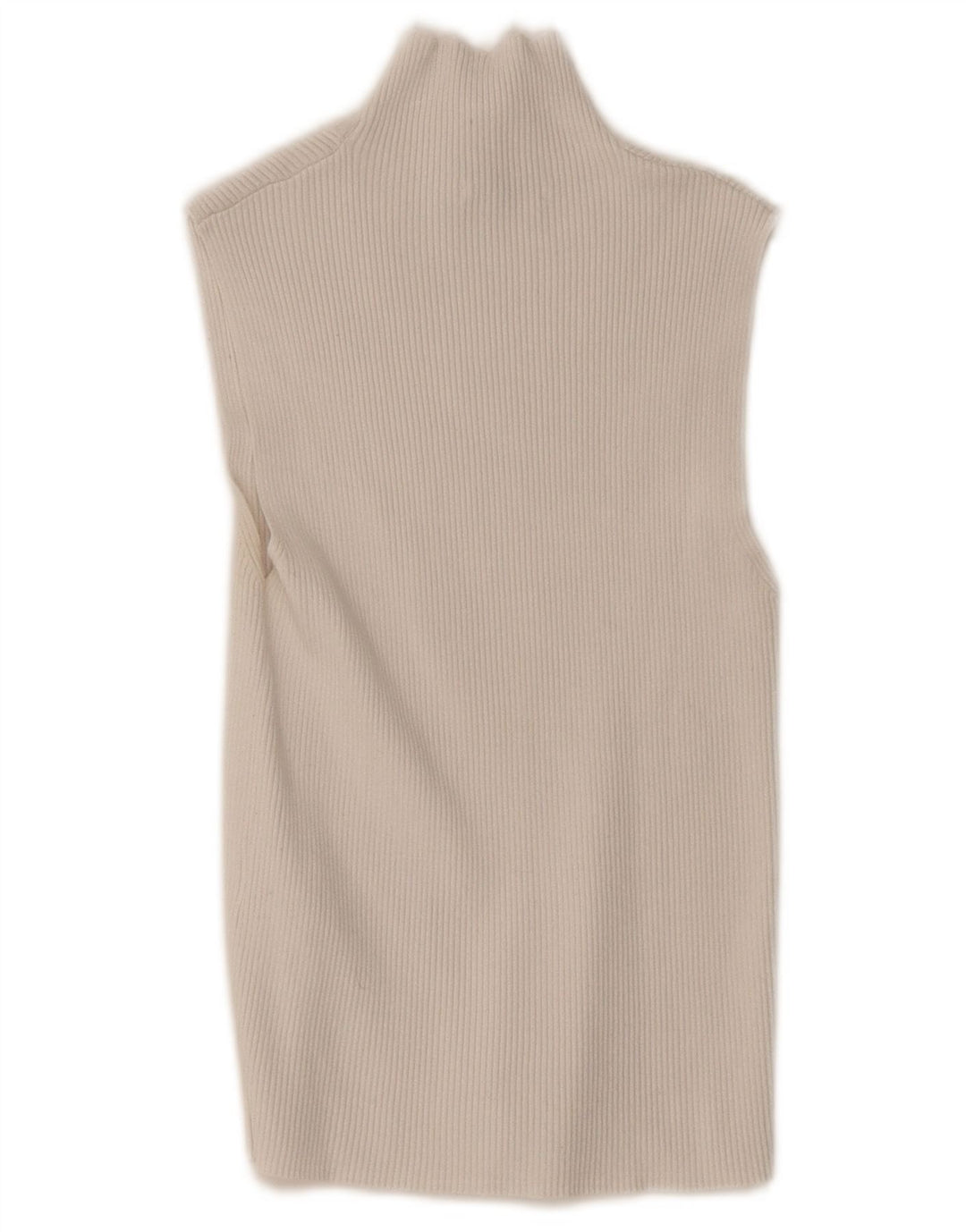 Zara Femme Débardeur UK 8 Petit Viscose Blanc