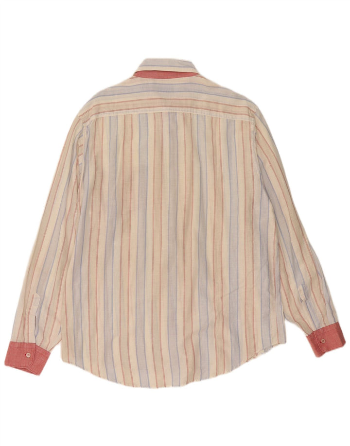 Trussardi Jeans Chemise Homme 2XL Rayé Multicolore