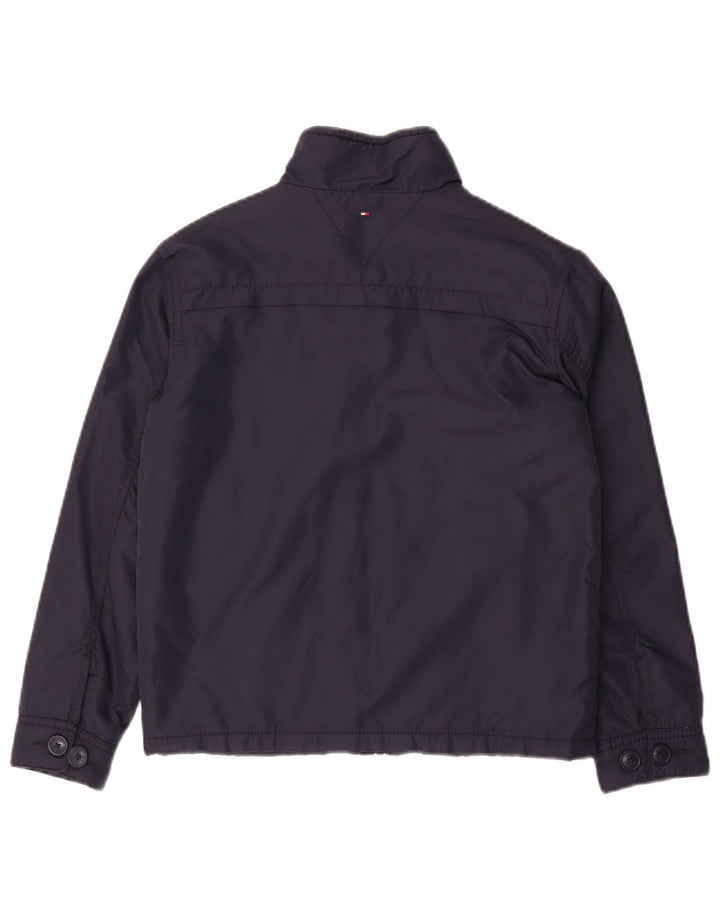 Tommy Hilfiger Blouson Bomber Garçon 9-10 Ans Bleu Marine Nylon