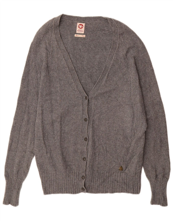 MURPHY & NYE Pull Cardigan Femme UK 18 XL Gris Viscose